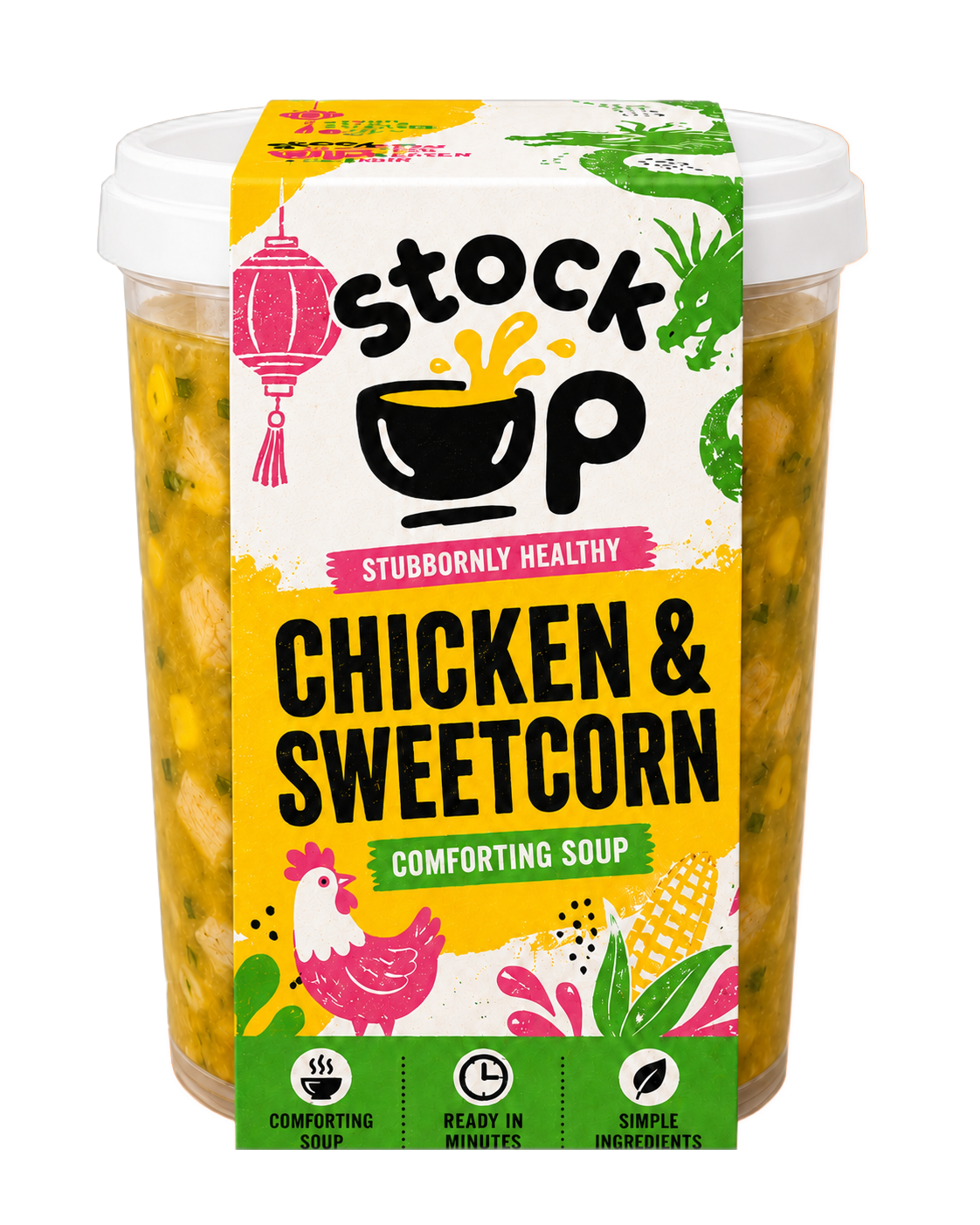 Stock Up Chicken & Sweetcorn Comforting Soup